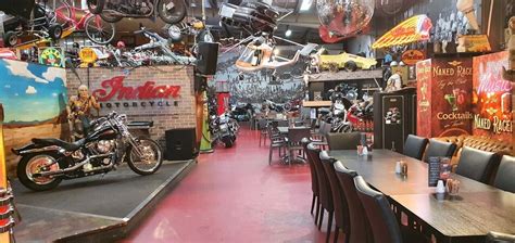 VIC Naked Racer Antique Motorcycles Cafe Restaurant Bar Live Music Museum Netrider