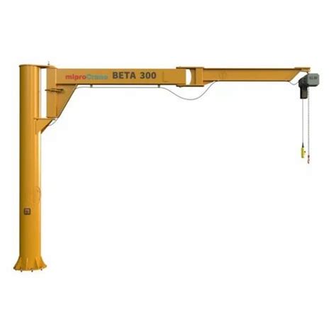 Wall Mounted Jib Crane Maximum Lifting Capacity 15 Feet At Rs 85000