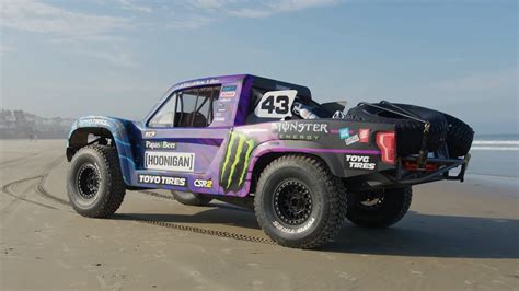 Ken Block S New And Bespoke Hp Baja Truck Enjoys The Beach Life