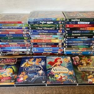 Vintage Walt Disney DVD Movies // Sold Individually // See Listing for ...