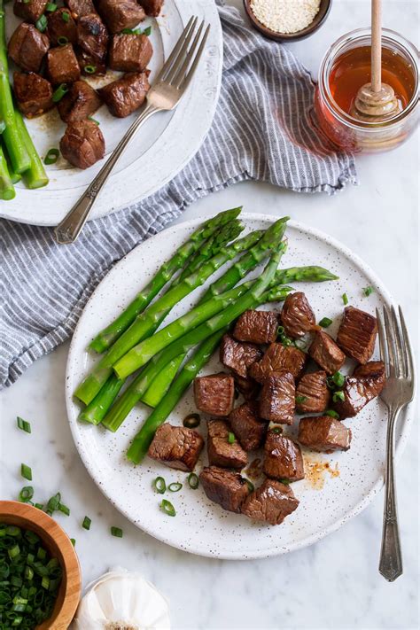 Honey Garlic Steak Bites - Cooking Classy