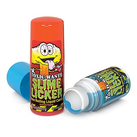 Toxic Waste Slime Licker Sour Rolling Liquid Candy Assorted Shop