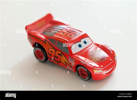 Lightning McQueen Character Hot Wheels Toy Car USA Stock Photo Alamy