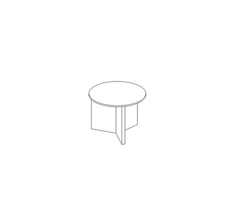 Hay Slit Round Coffee Table Thousands Of Free AutoCAD Drawings