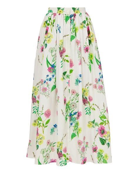 Floral Maxi Skirt