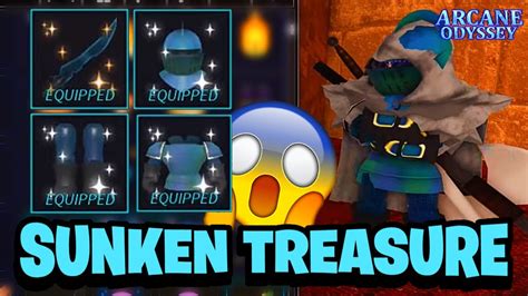 Omg I Found Sunken Treasure Arcane Odyssey Youtube