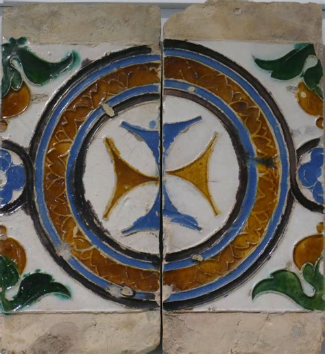 03689 Par De Azulejos Por Tabla Para Techo Museo Berardo Estremoz