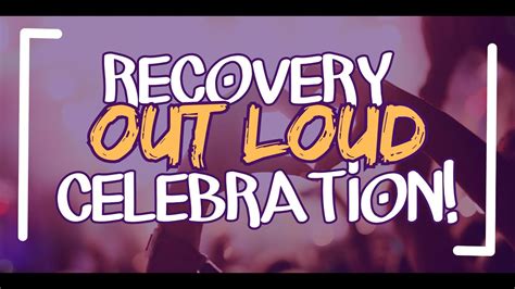 2023 Recovery Out Loud Recap Vid Youtube