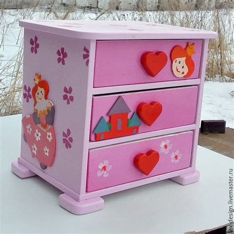 Ярмарка Мастеров - ручная работа, handmade | Ящики, Детская, Тумбочка