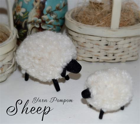 Easter Craft: How to Make a Pompom Sheep ~ Healthy Recipe Collections