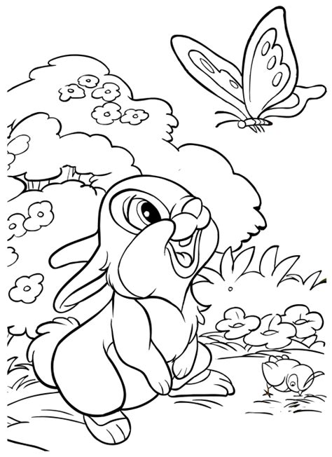 Thumper Coloring Pages Ineezesanna