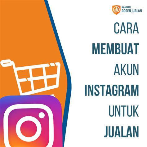 Cara Membuat Akun Instagram Untuk Jualan Yang Baik Dan Benar Sekolah