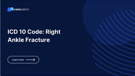 Right Ankle Fracture Icd 10 Cm Codes 2023