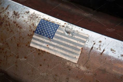 Faded American Flag Sticker | American flag sticker, American flag, Flag