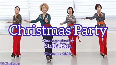 Christmas Party Linedance Beginner Level Stella Kim November