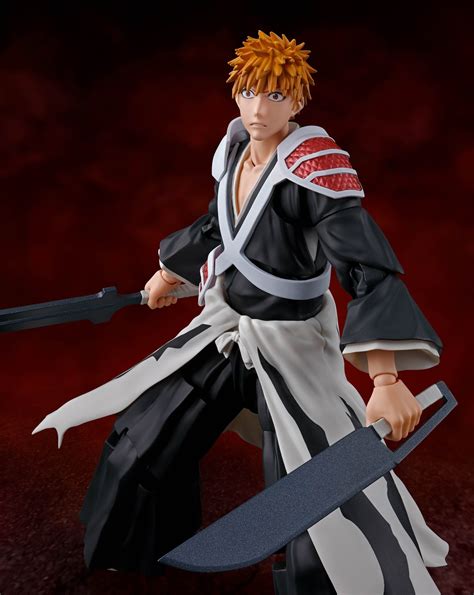 S H Figuarts Bleach Ichigo Kurosaki Dual Zangetsu Bandai 16 OFF