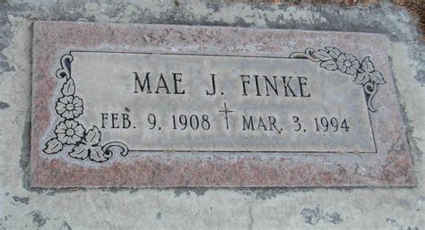 Mae Julia Matiskainen Finke 1908 1994 Find A Grave Memorial