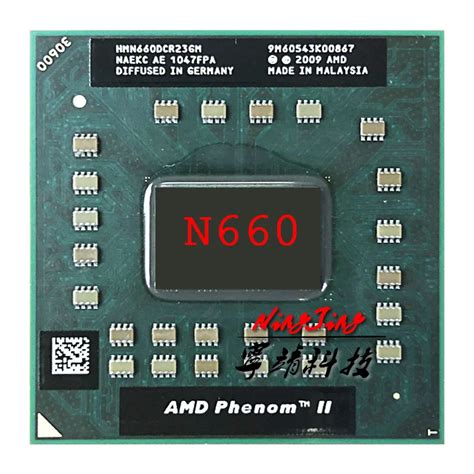 Amd Phenom Ii Dual Core Móvil N660 30 Ghz Dual Core Dual Hilo De