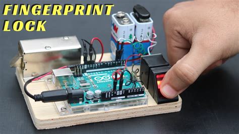 Fingerprint Door Lock Using Arduino Circuit Diagram Fingerpr