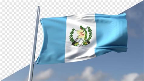 Premium Psd D Transparent Flag Of Guatemala