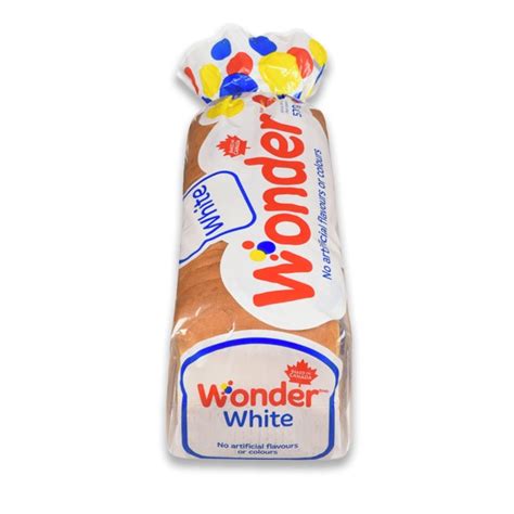 Bread Wonder Bread White Sandwich Loaf Vacationfoods