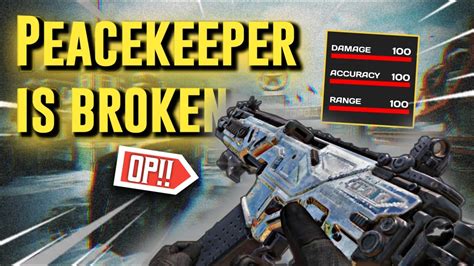 FAST ADS NO RECOIL BEST PEACEKEEPER GUNSMITH LOADOUT Best