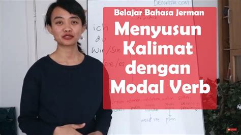 Belajar Bahasa Jerman Menyusun Kalimat Dengan Modal Verb Youtube