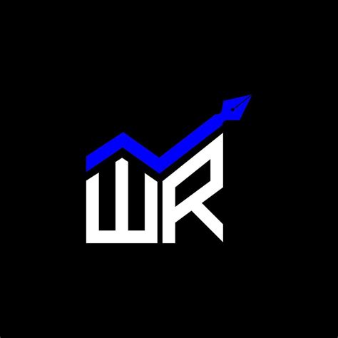 Dise O Creativo Del Logotipo De La Letra Wr Con Gr Fico Vectorial