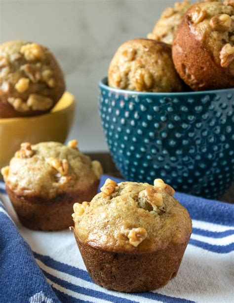 The Best Ever Banana Nut Muffin Recipe - Our WabiSabi Life