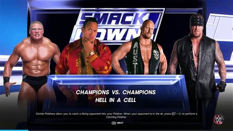 Wwe K Brock Lesnar Vs The Rock Vs Stone Cold Vs The Undertaker Youtube