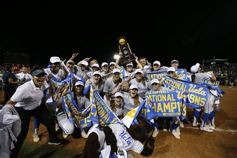 UCLA Bruins Win NCAA Softball Title on Walk-off Single, 5-4 - Bruins Nation