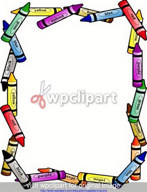 crayon border clipart 19 free Cliparts | Download images on Clipground 2025