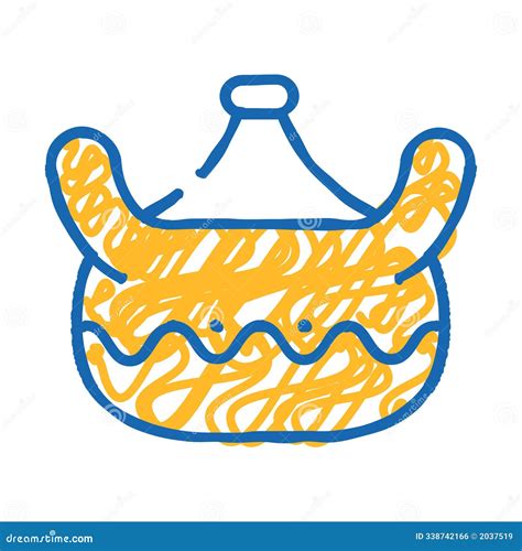 Handmade Clay Pottery Workshop. Artisanal Creative Craft Sign Concept