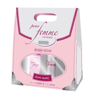 Jean Marc Bossa Nova Femme Set Eau De Toilette Deodorant Parfum De