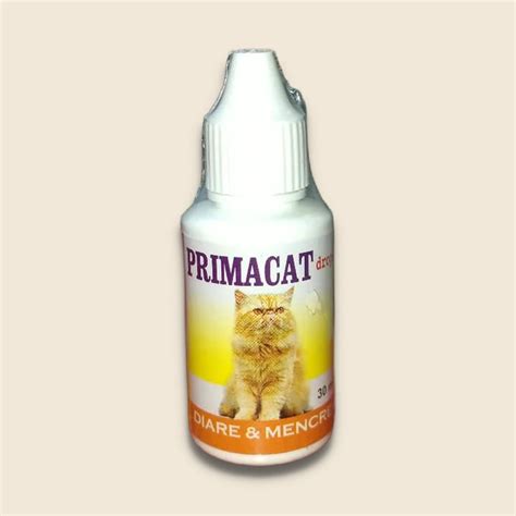 Jual Obat Diare Mencret Kucing Primacat Prima Cat 30ml Shopee