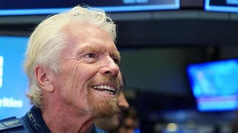 British Billionaire Richard Branson Makes His First Space Tour Teller