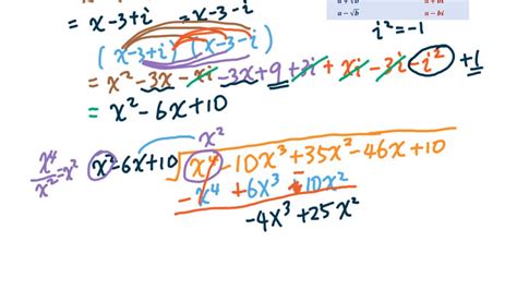 2 3 2 Irrational And Complex Zeros Of Polynomial Functions Youtube