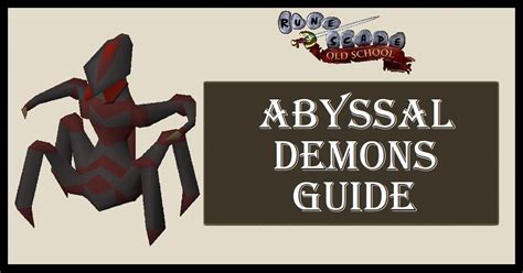 OSRS Abyssal Demon Guide | Gear & Strategy