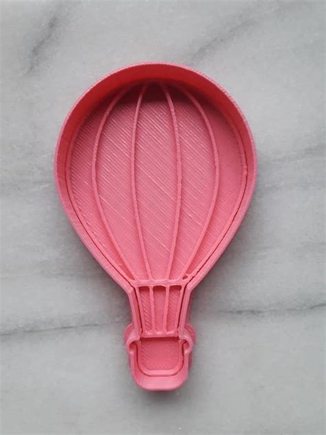 Hot Air Balloon Cookie Cutter D Print Model CGTrader