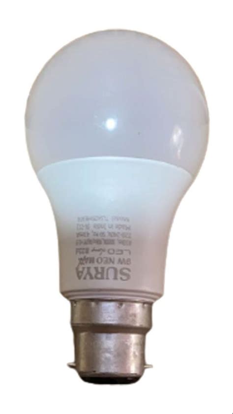 Plastic W Surya Neo Maxx Led Bulb Warm White At Rs Piece In