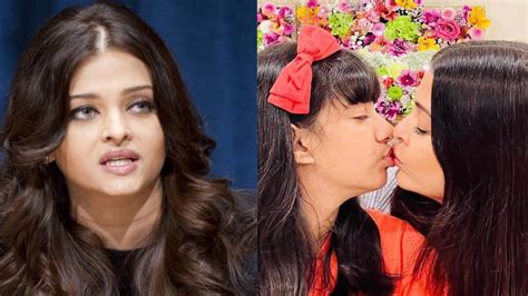 Disgusting Aishwarya Rai Bachchan Gets Trolled For Kissing Daughter