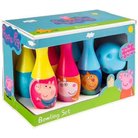 Peppa Pig Bowling Set | Smyths Toys UK