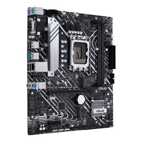 Tarjeta Madre Asus Prime H610m A D4 Csm Ddr4 Socket Intel Lga1700 Intel H610 Micro Atx Dd Tech