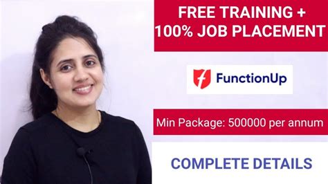 Free Training And 100 Placement Guaranteed Work From Home Jobs Func