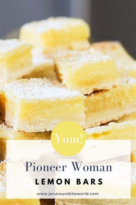 Pioneer Woman Lemon Bars Artofit