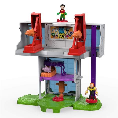 Imaginext - Teen Titans Go! - Torre Dos Jovens Titãs Dtm81 - MP Brinquedos