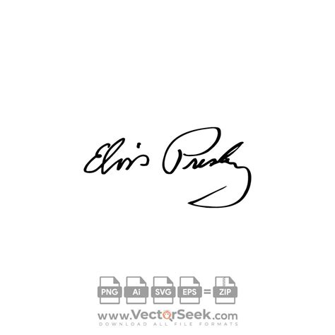 Elvis Presley Logo Veector - (.Ai .PNG .SVG .EPS Free Download)