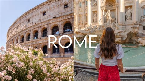 ROME TRAVEL VLOG The Ultimate Trevi Colosseum Forum Vatican City