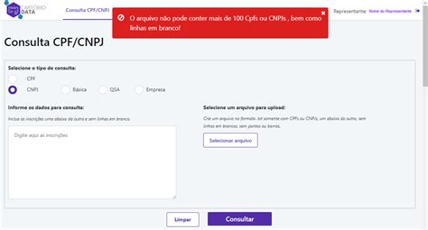 A Inscrição Informada Não Foi Encontrada No Cadastro De Cpf/cnpj - Consultas CPF e CNPJ - CARTÓRIO DATA