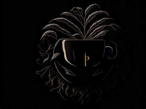 Premium Ai Image Aromatic Cup Of Coffee With Smoke And Beans